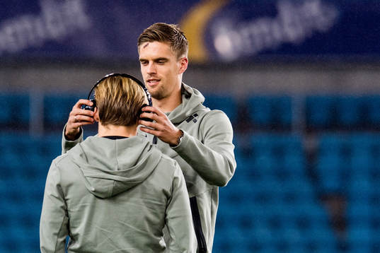 Jonas Svensson and Markus Henriksen of Norway