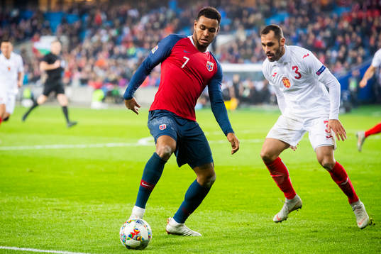 Joshua King of Norway and Petar Zanev of Bulgaria