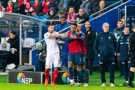 Ivan Bandalovski of Bulgaria, Joshua King of Norway and