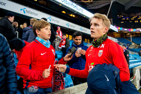Martin Ødegaard of Norway