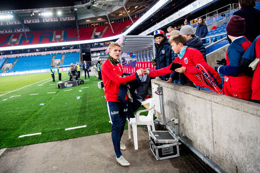 Martin Ødegaard of Norway