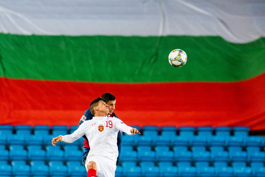 Kiril Despodov of Bulgaria and Omar Elabdellaoui of Norway