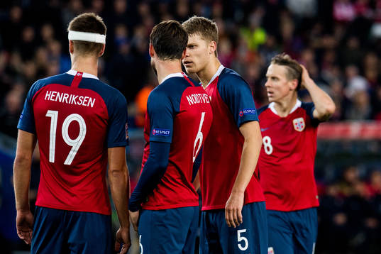 Markus Henriksen, Håvard Nordtveit, Sigurd Rosted and