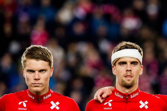 Sigurd Rosted and Markus Henriksen of Norway