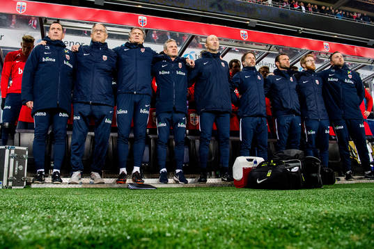 Per Joar Hansen, assistant coach of Norway, and Lars