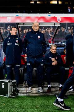 Per Joar Hansen, assistant coach of Norway, and Lars
