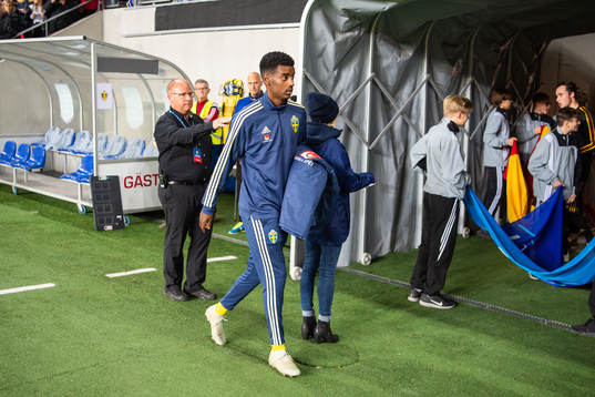 Alexander Isak  of Sweden