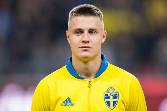 Mattias Svanberg of Sweden prior the UEFA European Under-21