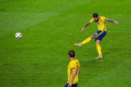 Jimmy Durmaz of Sweden