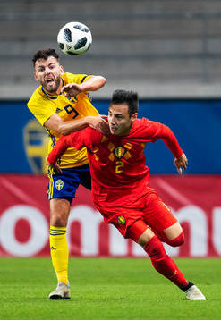 Erdal Rakip of Sweden and Dion Cools of Belgium