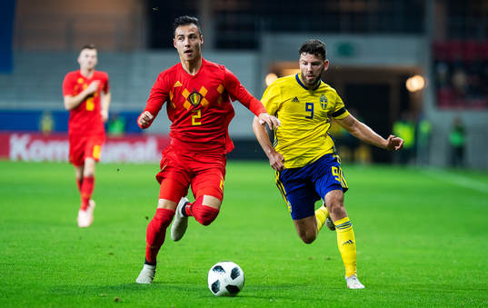 Erdal Rakip of Sweden and Dion Cools of Belgium