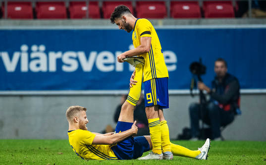 Filip Dagerstål and Erdal Rakip of Sweden