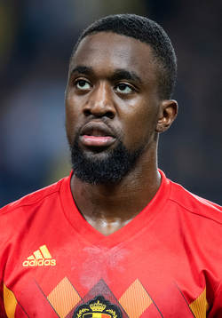 Isaac Mbenza of Belgium