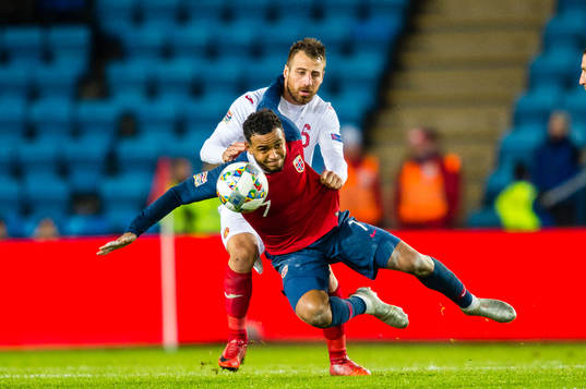Simeon Slavchev of Bulgaria and Joshua King of Norway
