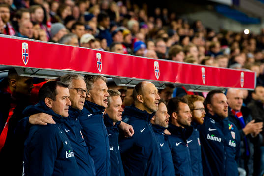 Per Joar Hansen, assistant coach of Norway,and Lars