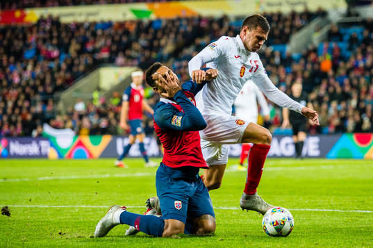 Joshua King of Norway and Vasil Bozhikov of Bulgaria