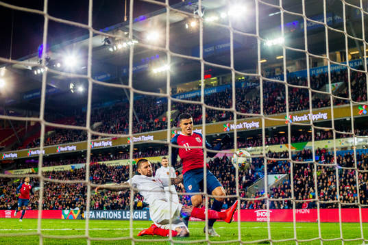 Bläddra bland fler bilder av Football, Nations League, Norway - Bulgaria