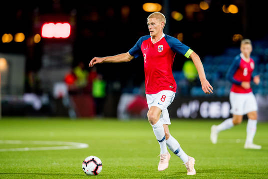 Morten Thorsby of Norway