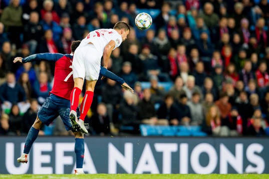 Joshua King of Norway and Vasil Bozhikov of Bulgaria