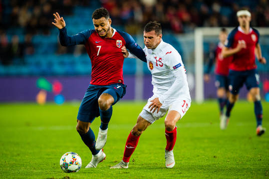 Joshua King of Norway and Vasil Bozhikov of Bulgaria