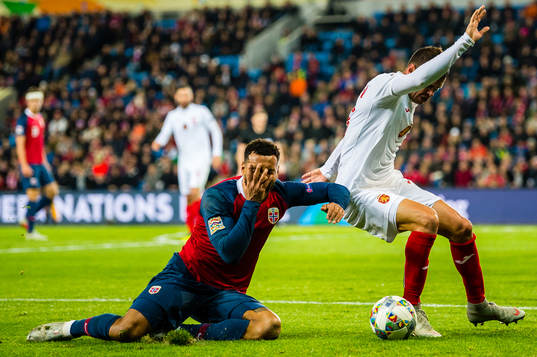 Joshua King of Norway and Vasil Bozhikov of Bulgaria