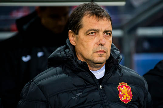 Petar Hubtsjev (Houbchev), head coach of Bulgaria