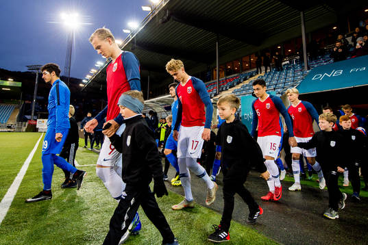 Birk Risa, Leo Skiri Østigård and Nico Mickelson of