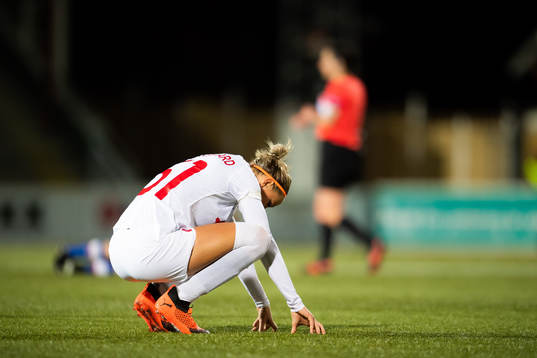 uRosengårds Sanne Troelsgaard Nielsen deppar