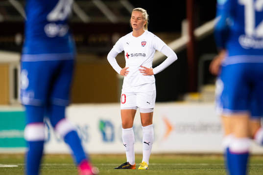Rosengårds Nellie Lilja deppar