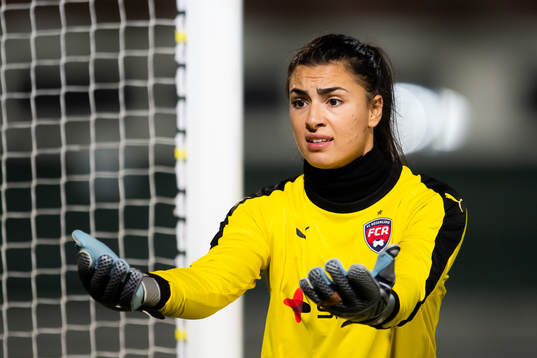 Rosengårds målvakt Zecira Musovic deppar