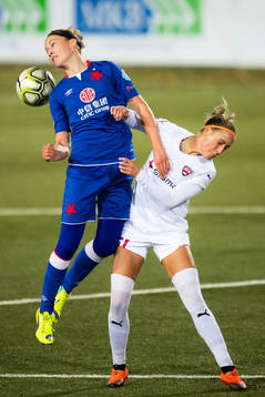 Rosengårds Sanne Troelsgaard Nielsen i nickduell mot