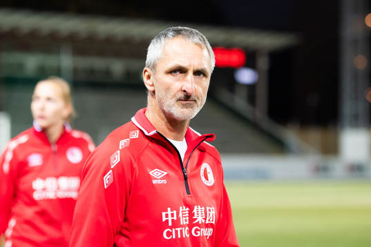 Slavia Prag tränare Jindřich Trpišovský