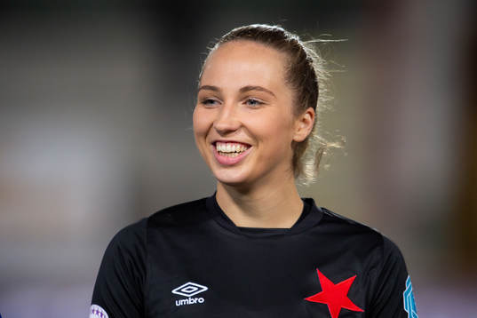 Slavia målvakt Barbora Votíková