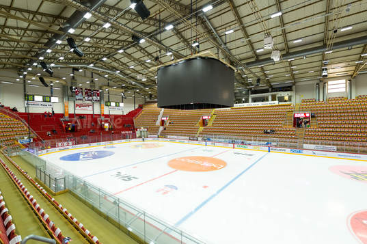 Timrå IKs nya mediakub i NHK Arena