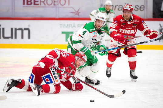 Timrås Emil Berglund och Janne Jalasvaara