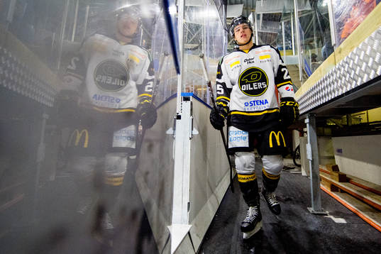 Robin Haglund Mathisen of Stavanger Oilers