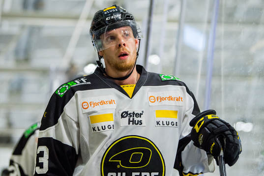 Markus Søberg of Stavanger Oilers