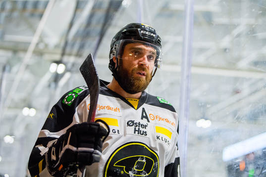 Jacob Lagacé of Stavanger Oilers