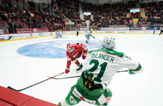 Rögles Nils Höglander och Timrås Morten Madsen