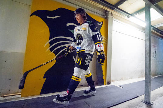 Simen Talge of Stavanger Oilers