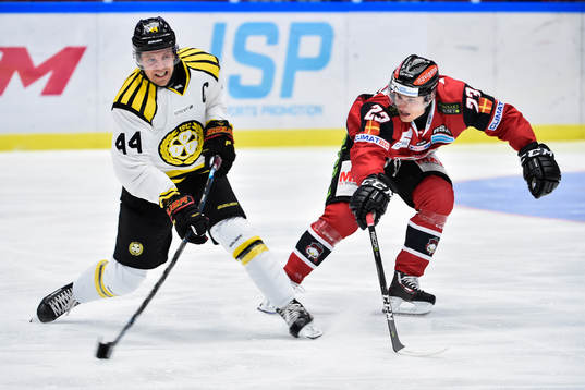 Brynäs Niclas Lundgren och Malmö Redhawks Christoffer