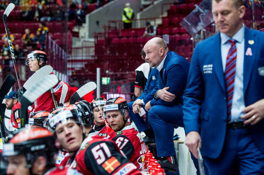 Malmö Redhawks tränare Peter Andersson