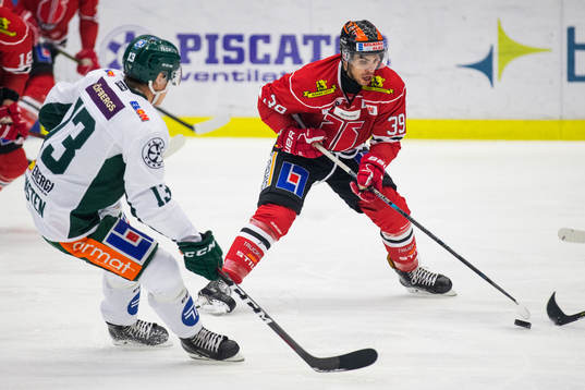 Färjestads Daniel Viksten Örebros Jordan Boucher