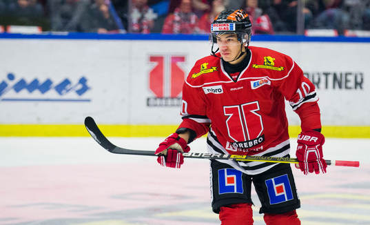 Örebros Shane Harper deppar