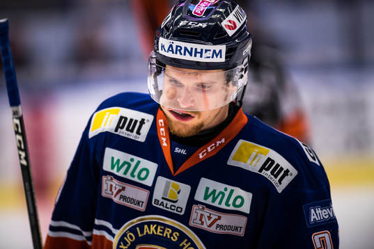 Växjös Brendan Shinnimin  deppar