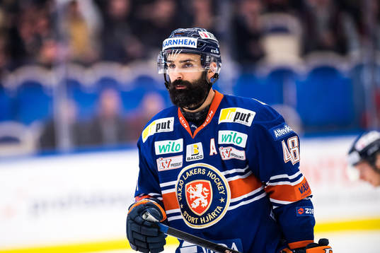 Växjös Daniel Rahimi  deppar