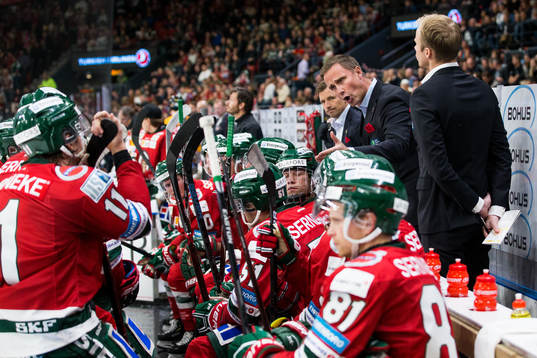 Frölundas tränare Roger Rönnberg