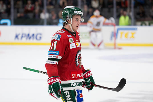 Frölundas Samuel Fagemo deppar