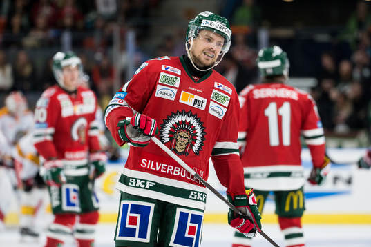Frölundas Mats Rosseli Olsen deppar