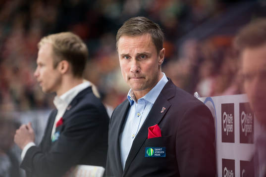 Frölundas tränare Roger Rönnberg